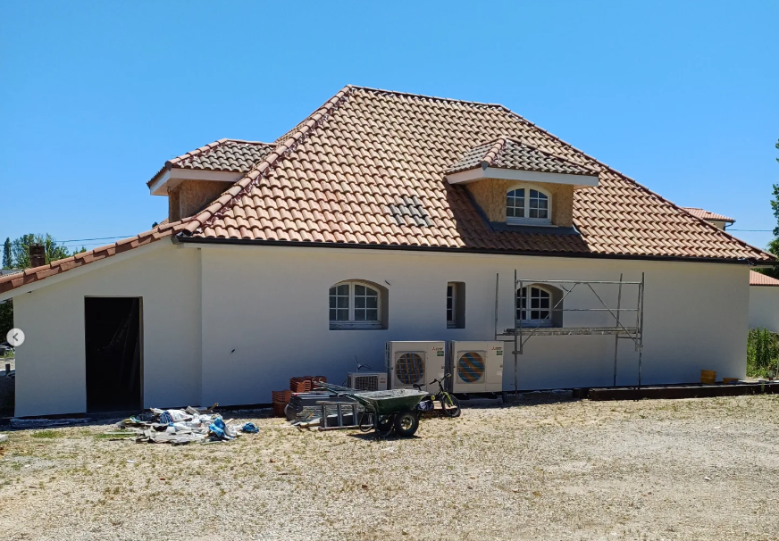 Ravalement façade maison